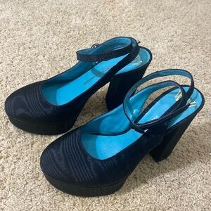 Valentina Rangoni BRAND NEW Mirto Platform Pumps black size 9